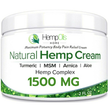 Load image into Gallery viewer, All Natural Premium Organic Hemp Oil Cream  -1500mg- Fast Acting