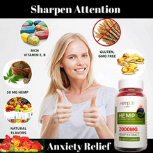 Load image into Gallery viewer, Two Pack 30 Ct. Strawberry Organic Hemp Oil Infused Gummies 2000 MG