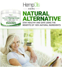 Load image into Gallery viewer, All Natural Premium Organic Hemp Oil Cream  -1500mg- Fast Acting